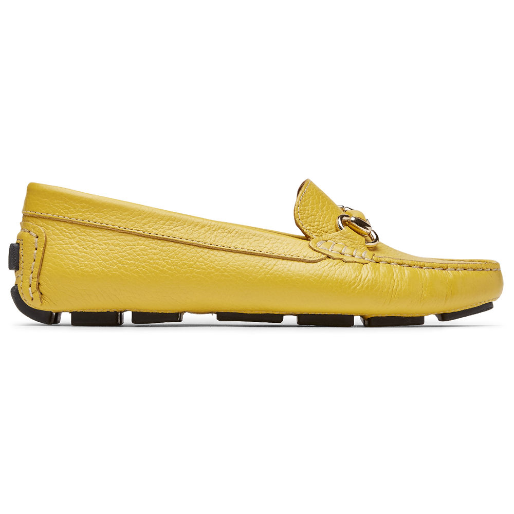 Rockport Womens Bayview Bit Keeper - Loafers Yellow - VGT063548